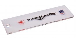 Tools4Boards Wax Scraper Snowboard and Wide Ski (4mm Thick)