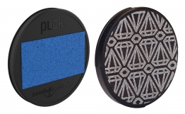 Puck PC Duo - Soft Gummy 60 grit one side / Diamond 100 grit opposite side