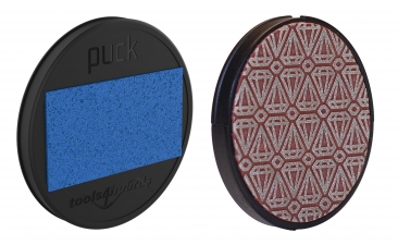 Puck PC Duo - Soft Gummy 60 grit one side / Diamond 200 grit opposite side